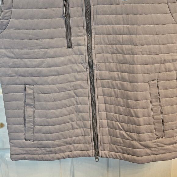 Johnnie-O Quilted Performance Vest Seal Lightweight Mens S Water Resistant - Picture 4 of 10